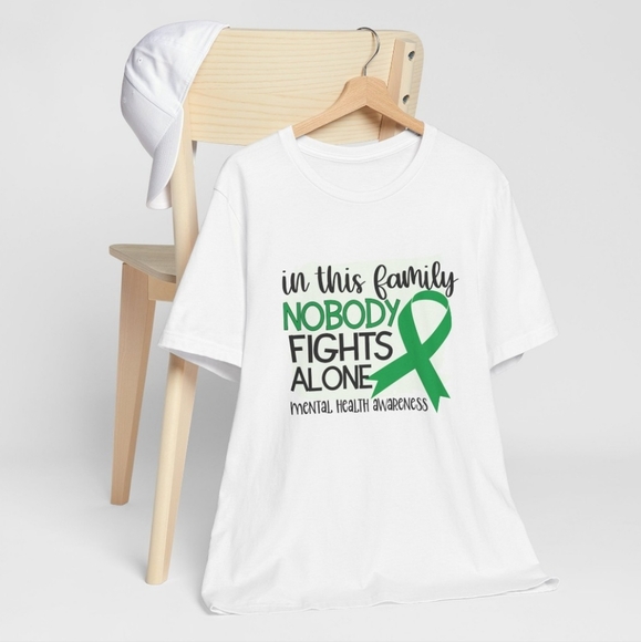 Mental Health Awareness Custom T-shirt - Picture 3 of 4